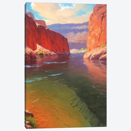 Depths Of The Canyon Canvas Print #CDG8} by Cody DeLong Canvas Wall Art