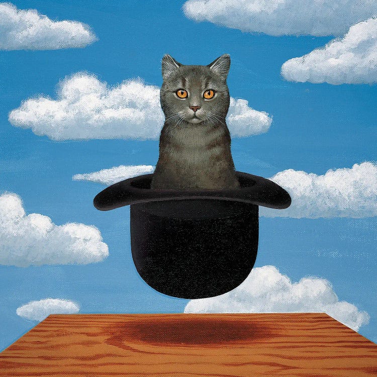 Magritte Cat