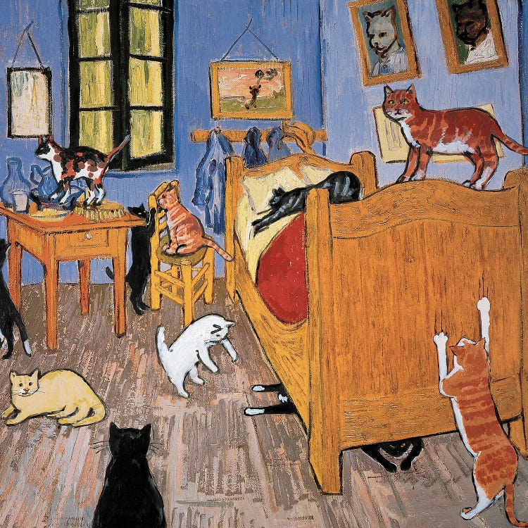 Van Gogh Arles Cat