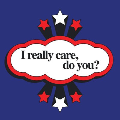 Really Care by Circa 78 Designs art print