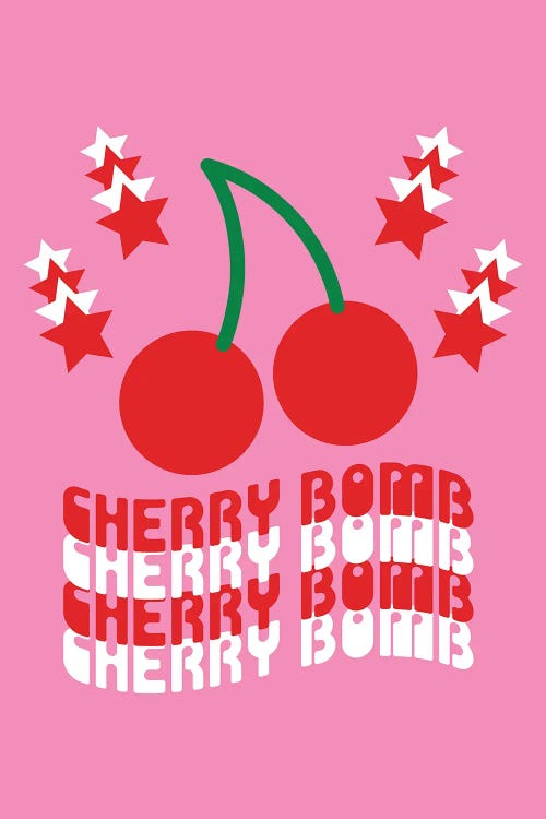 Cherry Bomb by Circa 78 Designs wall art