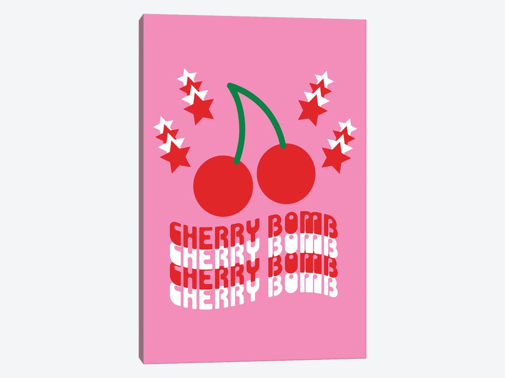 Cherry Bomb by Circa 78 Designs 1-piece Canvas Art