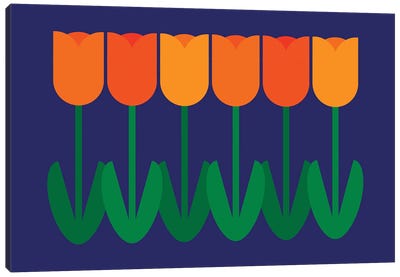 Tulips Canvas Art Print - Circa 78 Designs