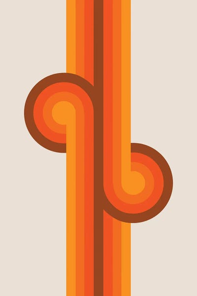 Vintage & Retro Bedroom: Golden Knots by Circa 78 Designs