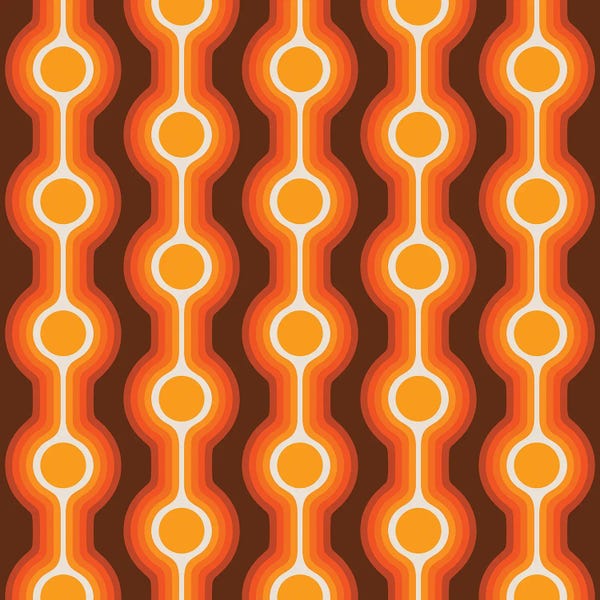 '70s Aesthetic: Golden Canyon Drops by Circa 78 Designs