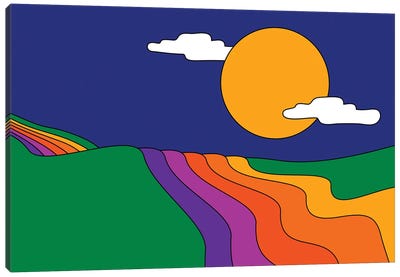 Rainbow River Canvas Art Print - Circa 78 Designs