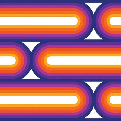 Sidebows by Circa 78 Designs multi panel art