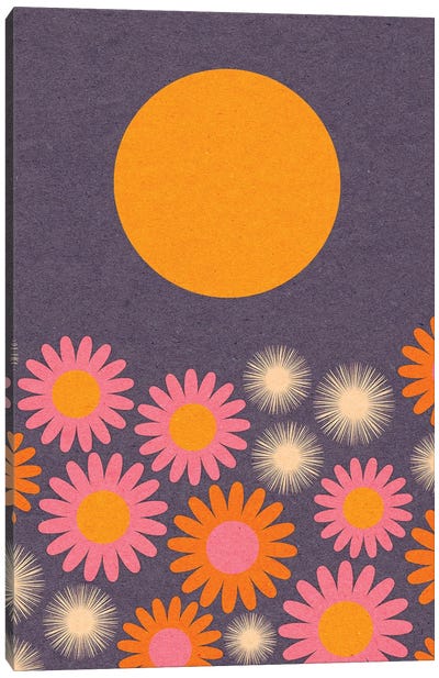 Spring Soon Canvas Art Print - '70s Aesthetic