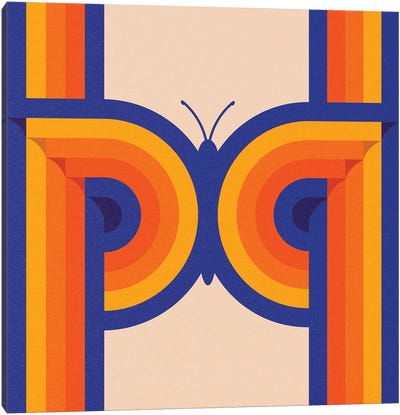 Butterfly Bars Canvas Art Print - Circa 78 Designs
