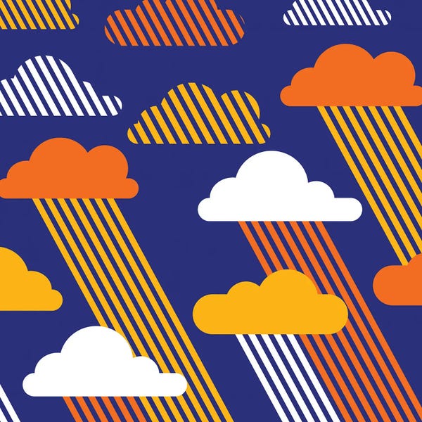 '70s Aesthetic: Blue Skies by Circa 78 Designs