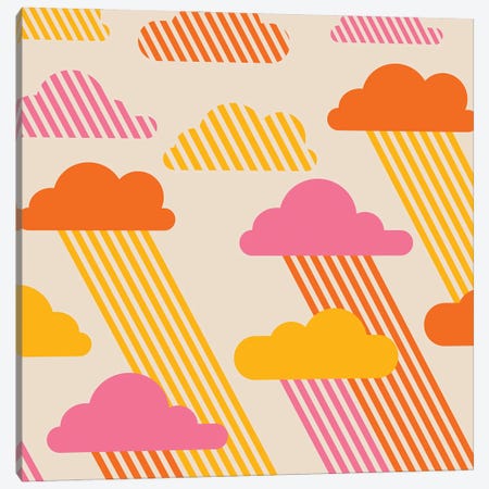 Pink Skies Canvas Print #CDN174} by Circa 78 Designs Art Print