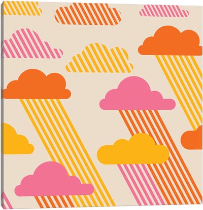 Pink Skies Canvas Art Print - Circa 78 Designs