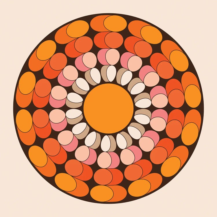 Daizey Spin by Circa 78 Designs wall art