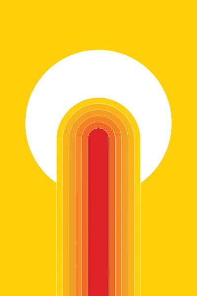 Desert Blaze by Circa 78 Designs canvas print