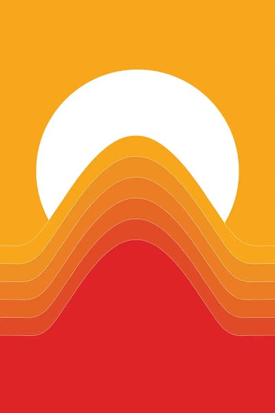 '70s Aesthetic: Desert Sunrise by Circa 78 Designs