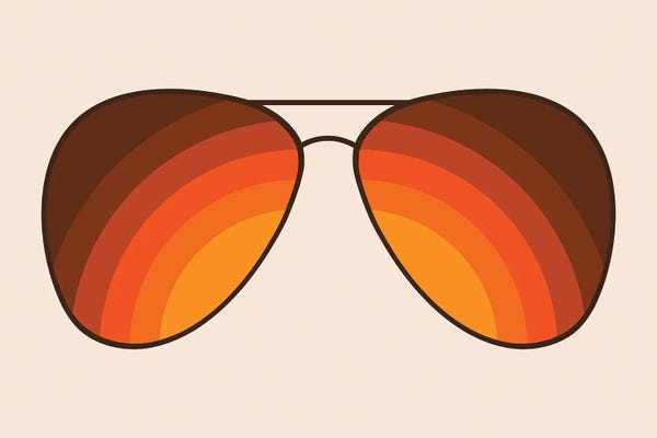 Eyewear: Golden Shades by Circa 78 Designs