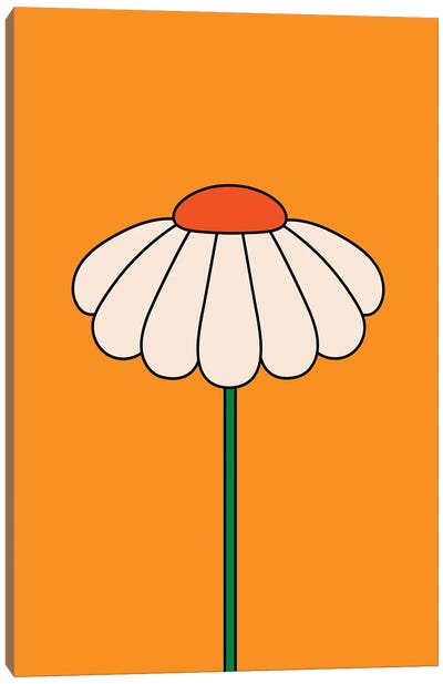 April Bloom I Canvas Art Print - Daisy Art