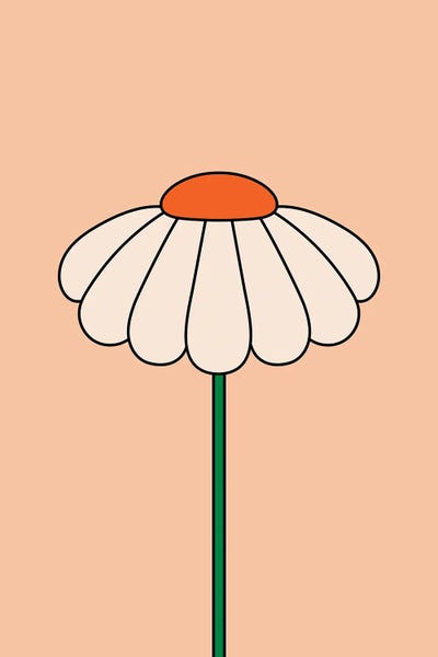 '70s Aesthetic: April Bloom II by Circa 78 Designs