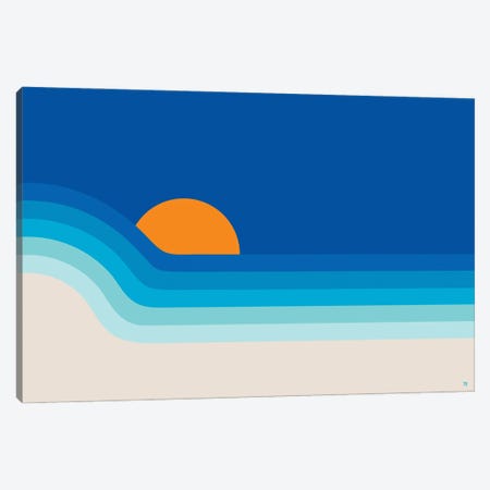 Ocean Dipper Canvas Print #CDN70} by Circa 78 Designs Canvas Art Print
