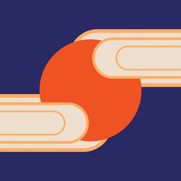 Indigo: Partly Cloudy Skies by Circa 78 Designs