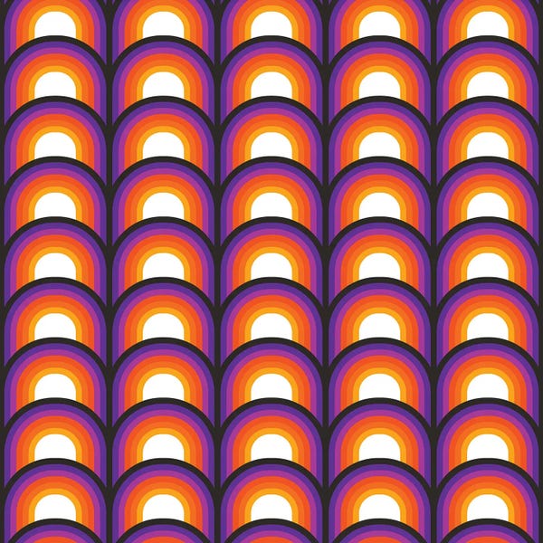 '70s Aesthetic: Arches - Pinball by Circa 78 Designs