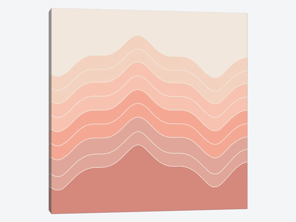 Soleil Waves by Circa 78 Designs 1-piece Canvas Artwork