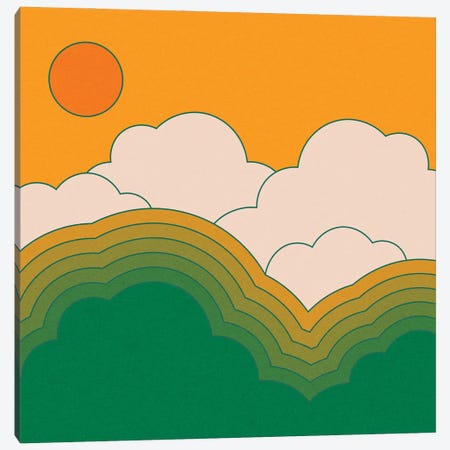 Summer Sky I Canvas Print #CDN95} by Circa 78 Designs Canvas Wall Art