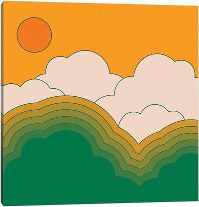 Summer Sky I Canvas Art Print - Circa 78 Designs