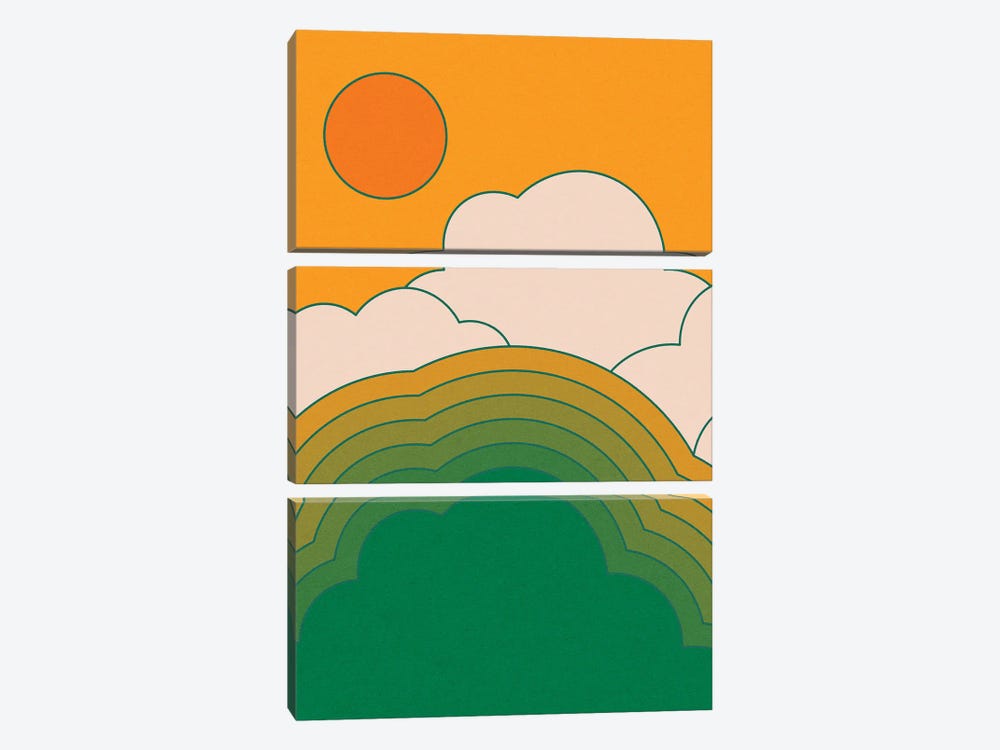 Summer Sky II by Circa 78 Designs 3-piece Canvas Print
