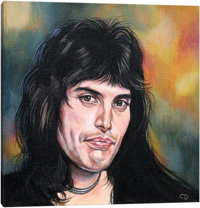 Freddie Mercury Canvas Art Print - Cyndi Dodes