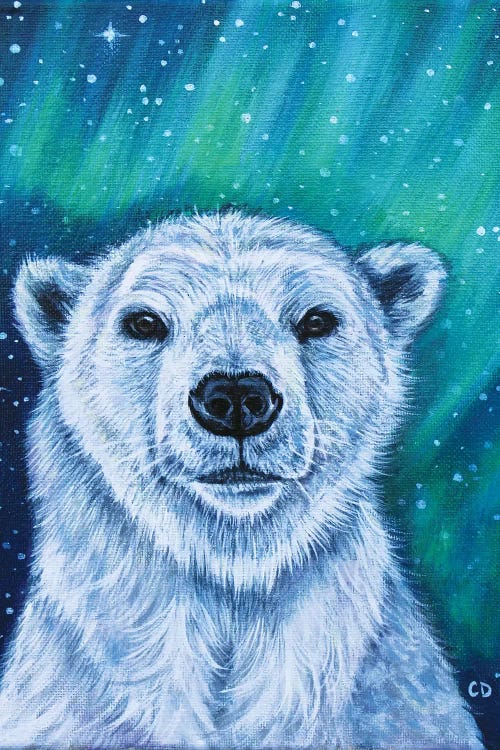 Polar Bear by Cyndi Dodes wall art