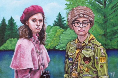 Suzy & Sam by Cyndi Dodes canvas print