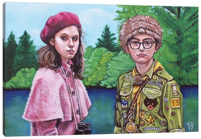 Suzy & Sam Canvas Art Print - Cyndi Dodes