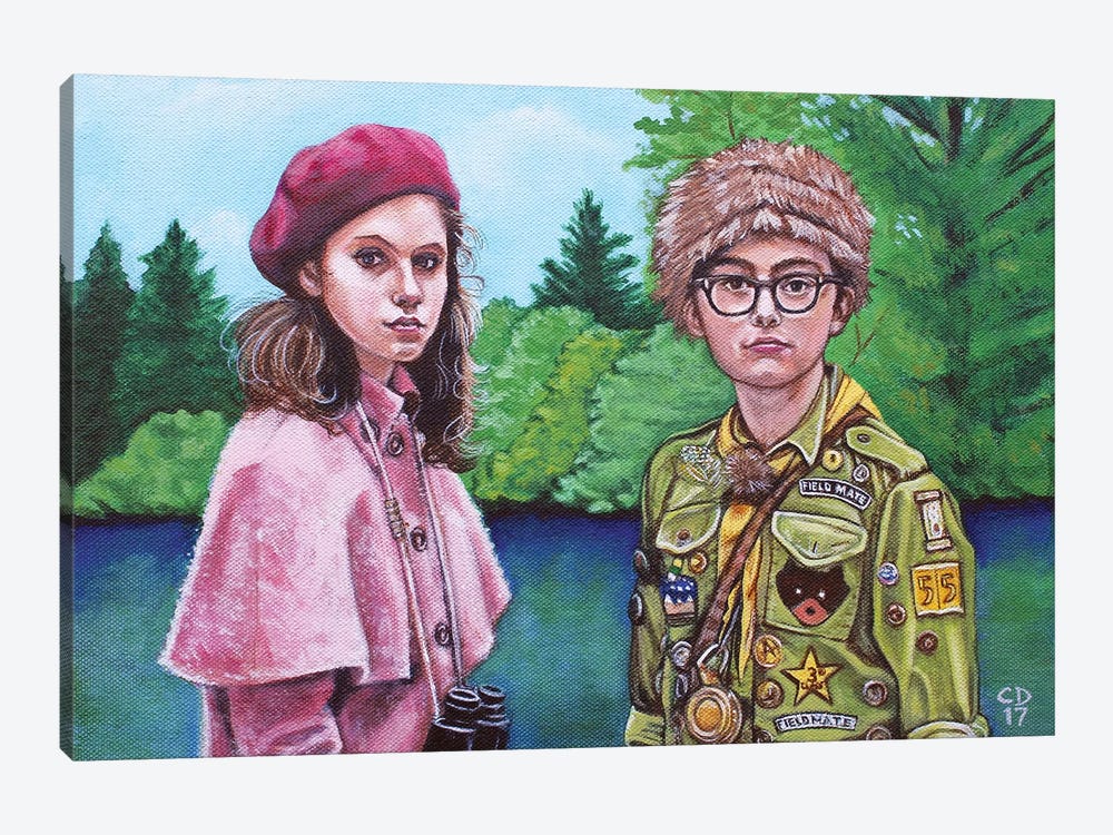 Suzy & Sam by Cyndi Dodes 1-piece Canvas Print