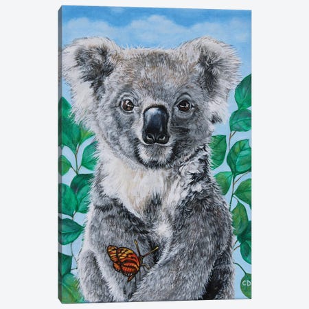 Koala Canvas Print #CDO36} by Cyndi Dodes Canvas Print