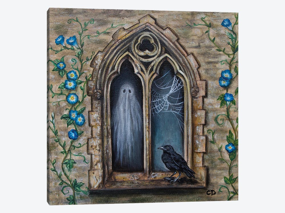 Gothic Window by Cyndi Dodes 1-piece Canvas Art