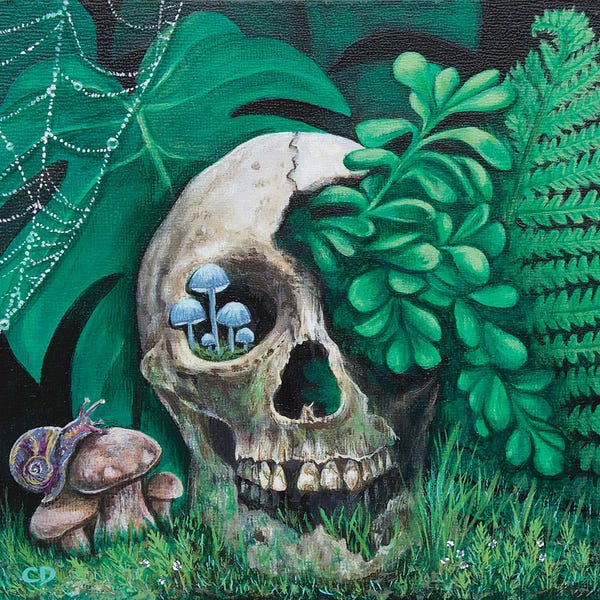 Nature Renewal: Haunted Garden by Cyndi Dodes