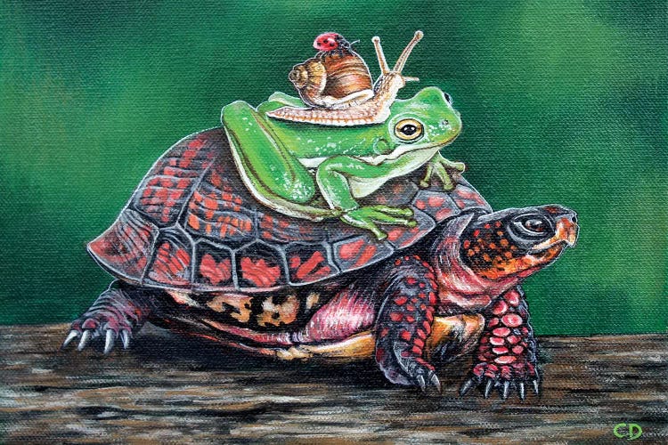 Critter Stack by Cyndi Dodes wall art