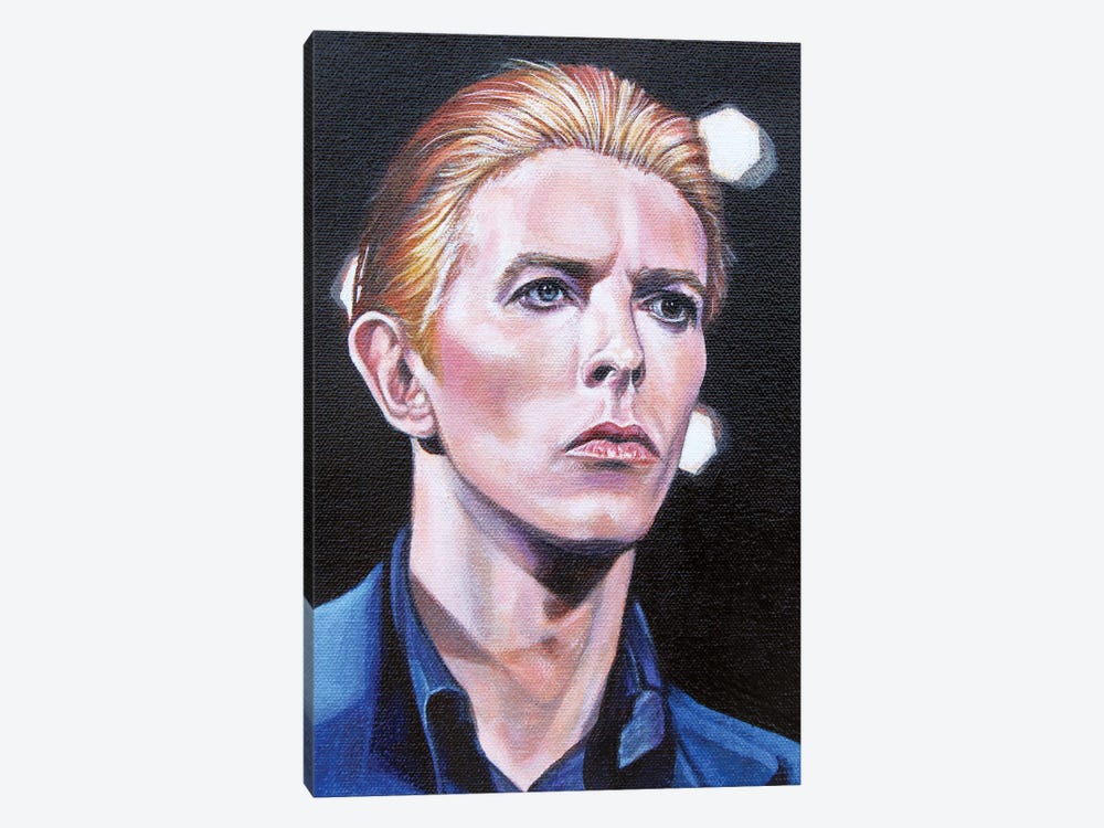 David Bowie by Cyndi Dodes 1-piece Canvas Art