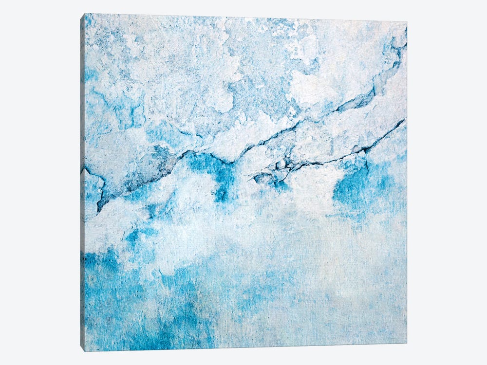 Blue Wall by Claudia Drossert 1-piece Art Print