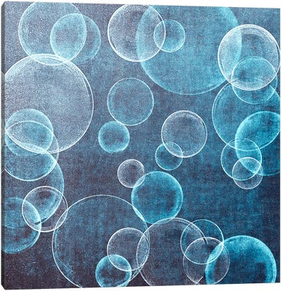 Planets Canvas Art Print - Claudia Drossert