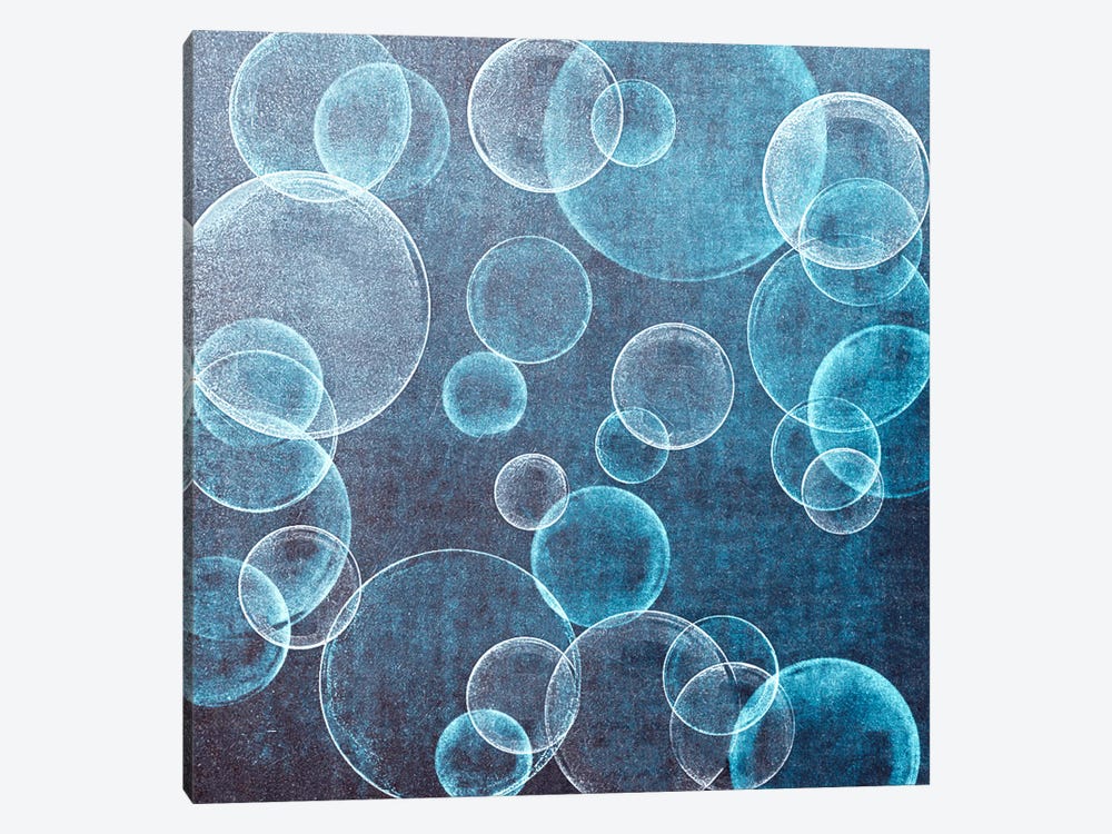 Planets by Claudia Drossert 1-piece Canvas Art