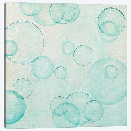 Happy Bubble Canvas Print #CDR139} by Claudia Drossert Canvas Art Print