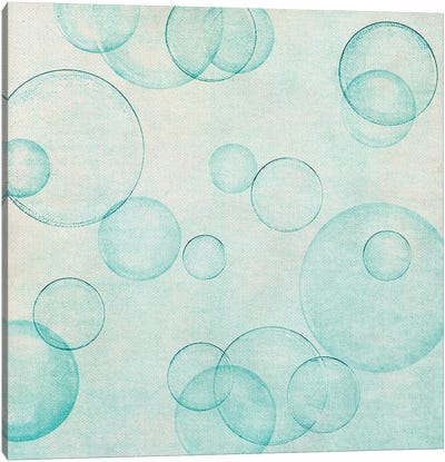 Happy Bubble Canvas Art Print - Claudia Drossert