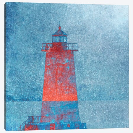 Lighthouse Canvas Print #CDR183} by Claudia Drossert Canvas Wall Art