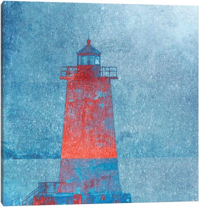 Lighthouse Canvas Art Print - Claudia Drossert