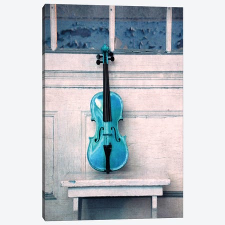 Violin Canvas Print #CDR75} by Claudia Drossert Canvas Art
