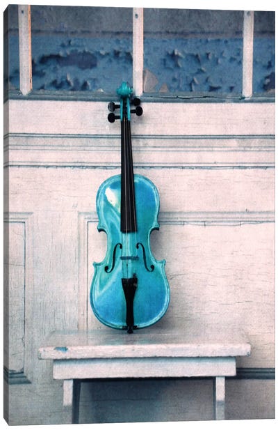Violin Canvas Art Print - Claudia Drossert