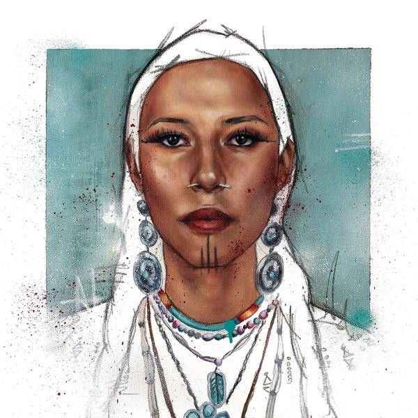 Beautiful Indigenous Woman