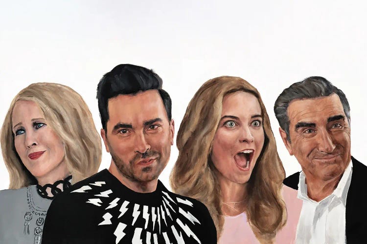 Schitt's Creek by Cody Senn wall art